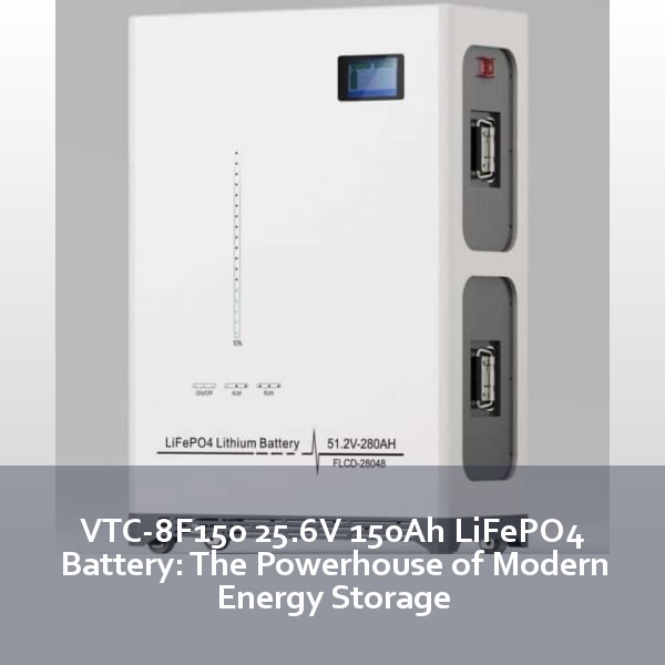 VTC-8F150 25.6V 150Ah LiFePO4 Battery: The Powerhouse of Modern Energy Storage